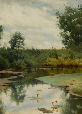 Волков Ефим Ефимович. Лесная речка 